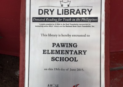 First D.R.Y. Library Opens in the Philippines 19