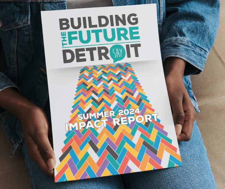 SAY Detroit Impact Report Cover