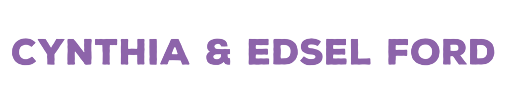 Cynthia and edsel Ford logo