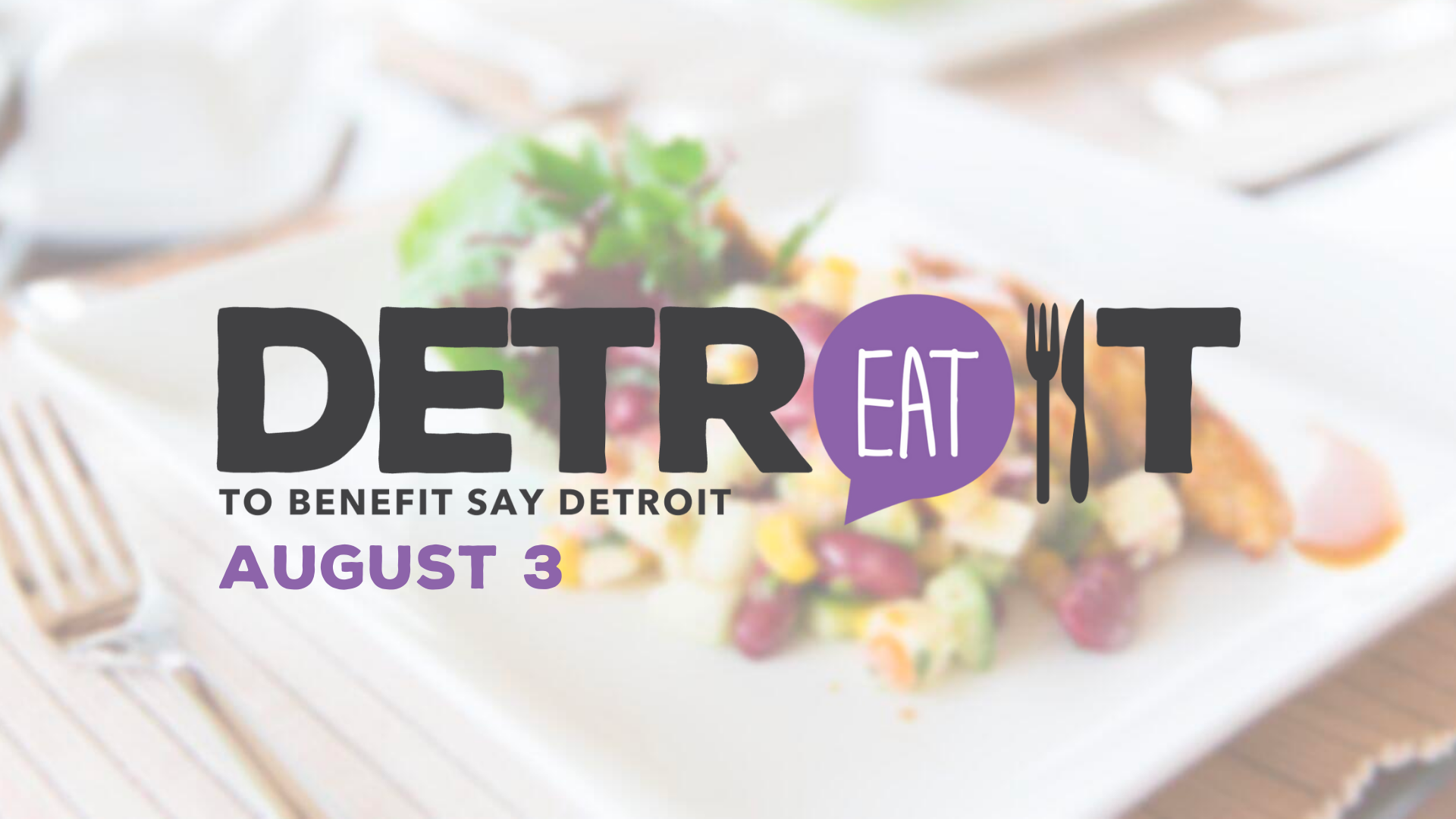 EAT Detroit SAY Detroit