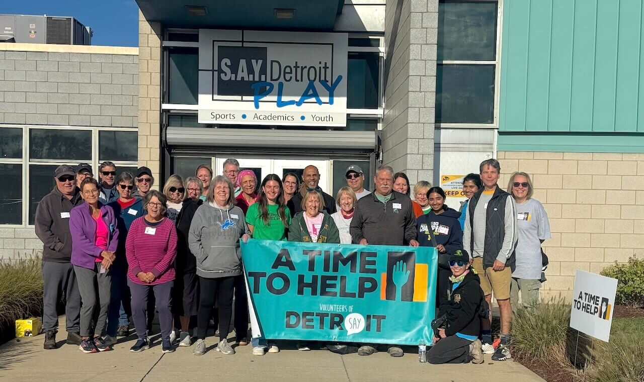 A Time to Help Volunteers Come Home to SAY Play