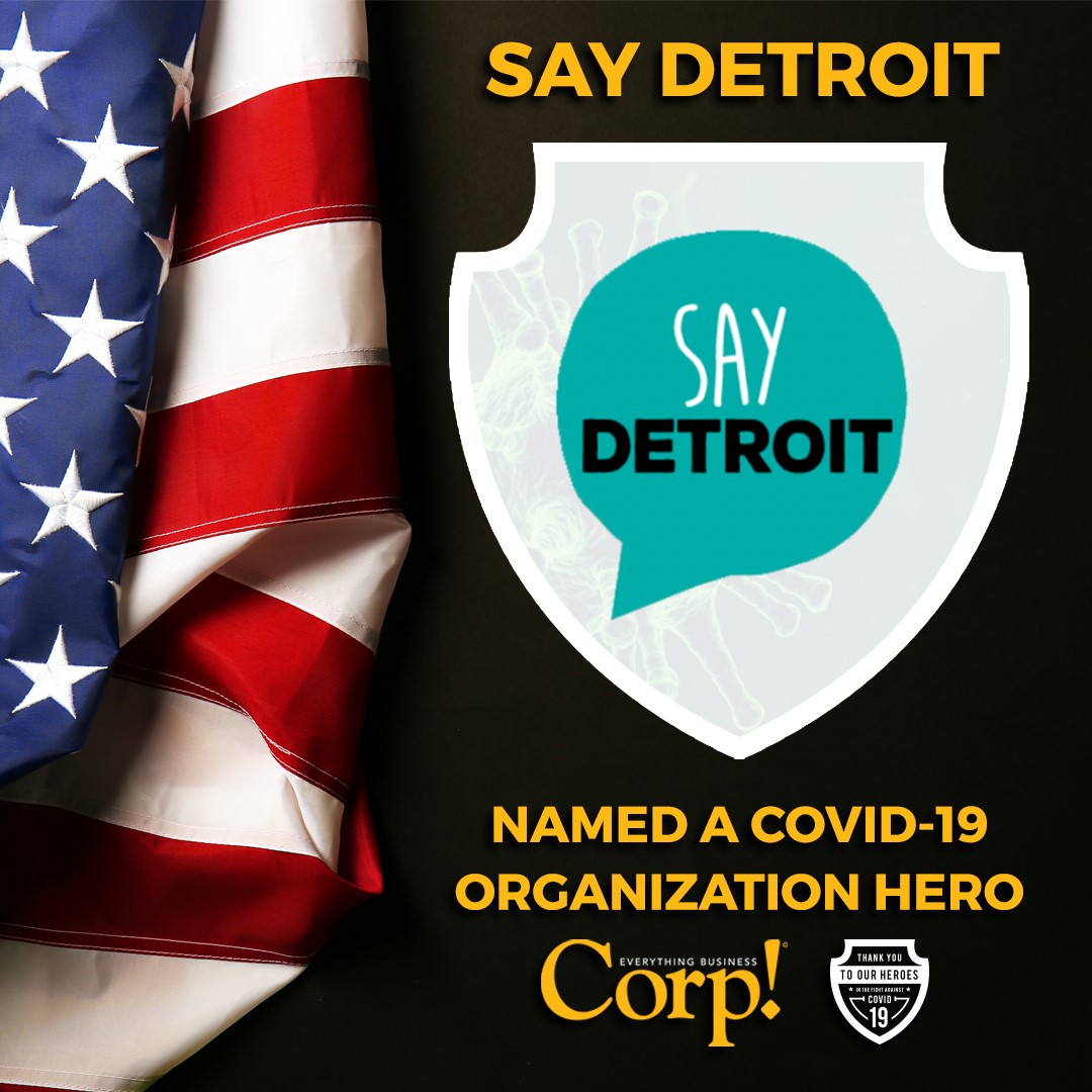 SAY-Detroit-Corp-Heroes-Badge SAY Detroit Corp Heroes Badge