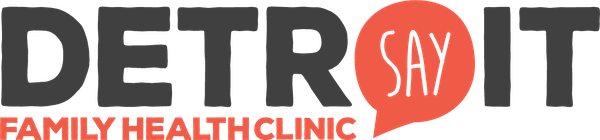 SAY Detroit Family Health Clinic Logo 4C straight 600