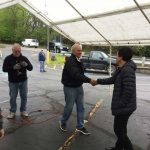 Michigan Masons “raise the tent’’ at Franklin Cider Mill for Summer 2019 12