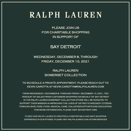 Ralph Lauren - Somerset Collection